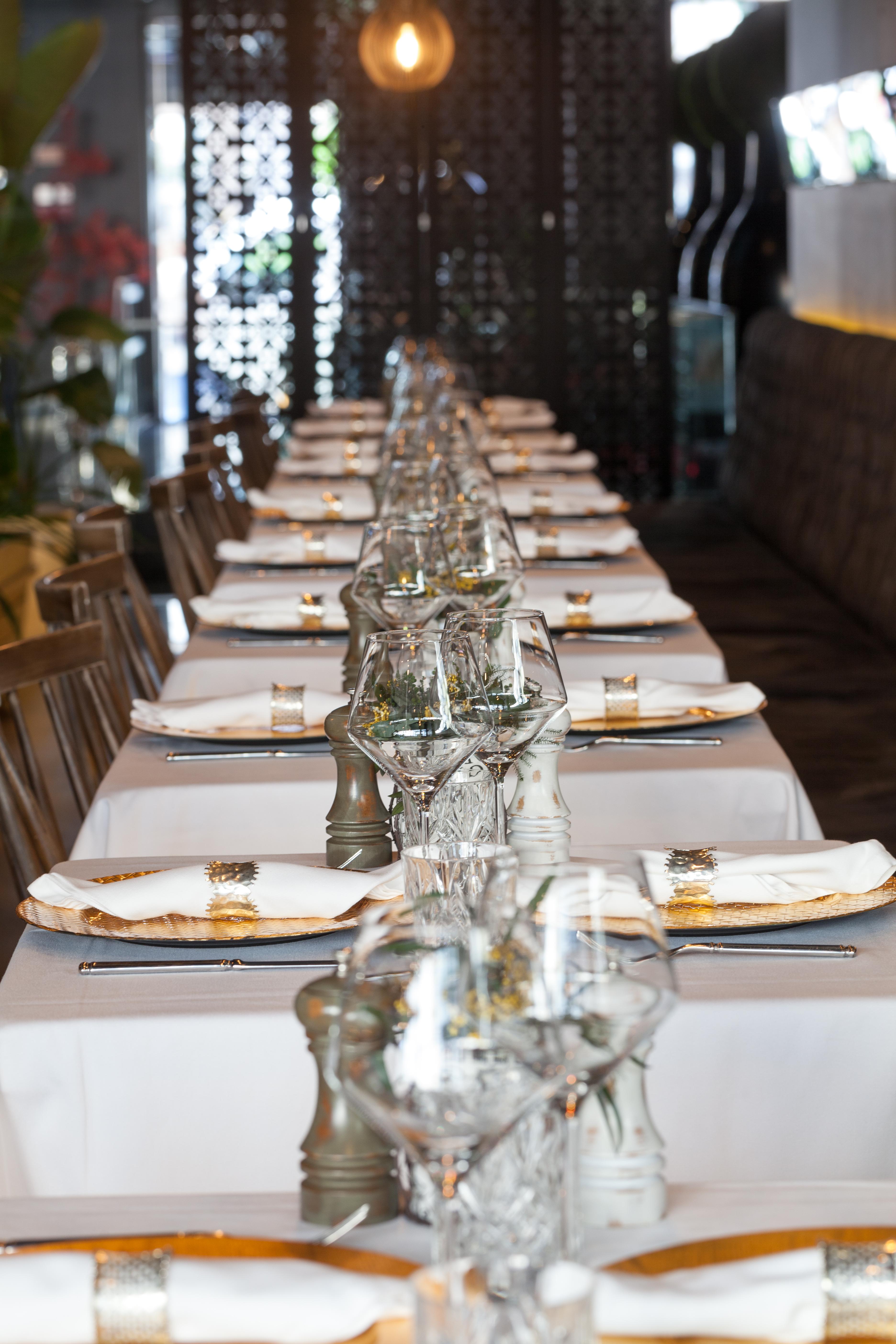 138 Liberdade Hotel 리스본 외부 사진 A table set for a formal dinner