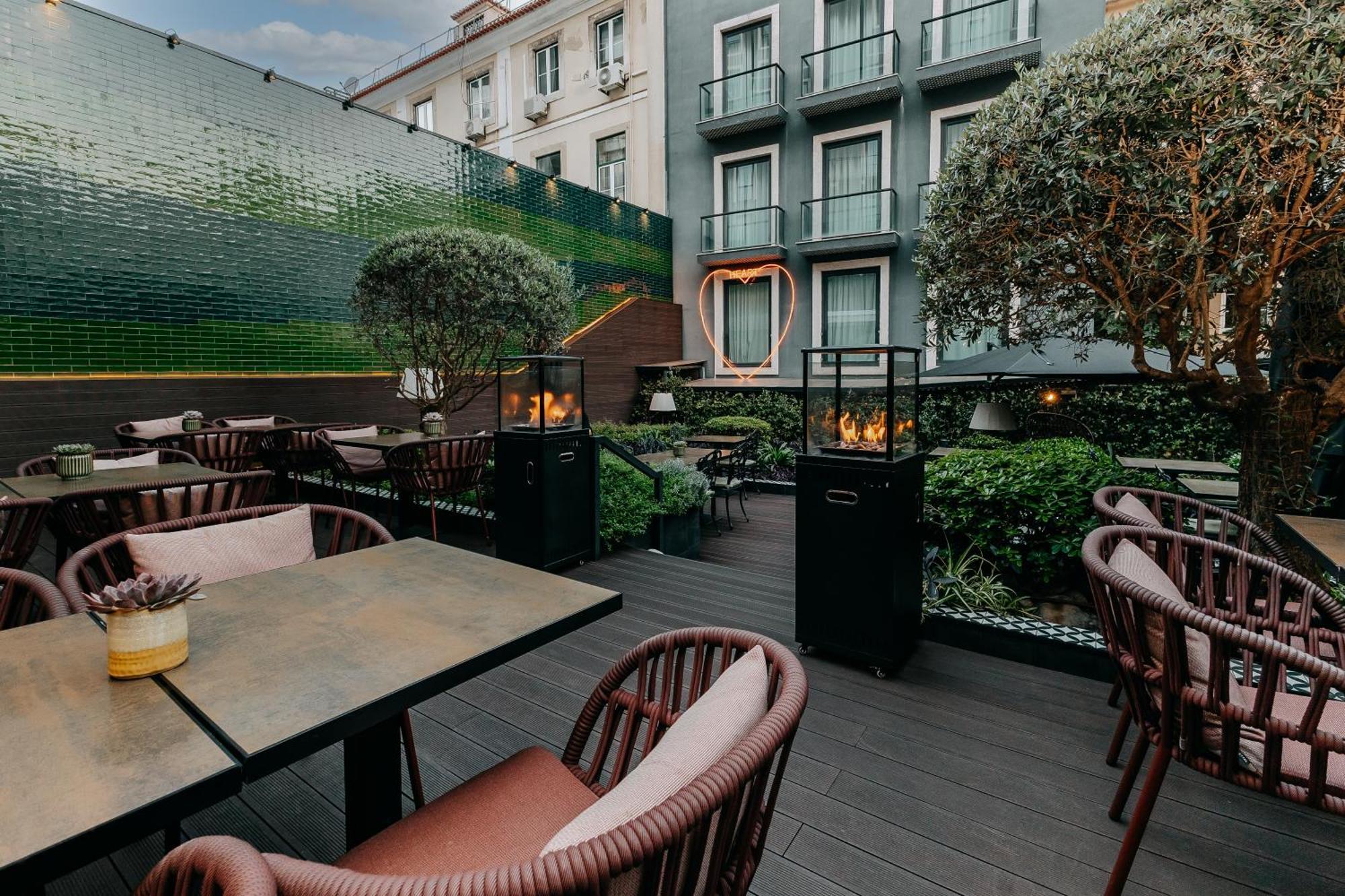 138 Liberdade Hotel 리스본 외부 사진 The Garden